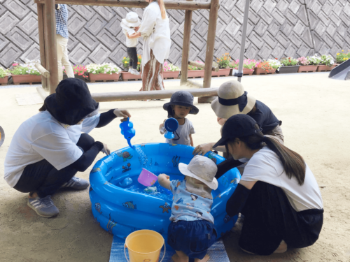 令和6年9月ソフィア東生駒こども園 秋の園庭開放の様子10