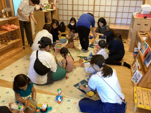 令和6年9月ソフィア東生駒こども園 秋の園庭開放の様子5